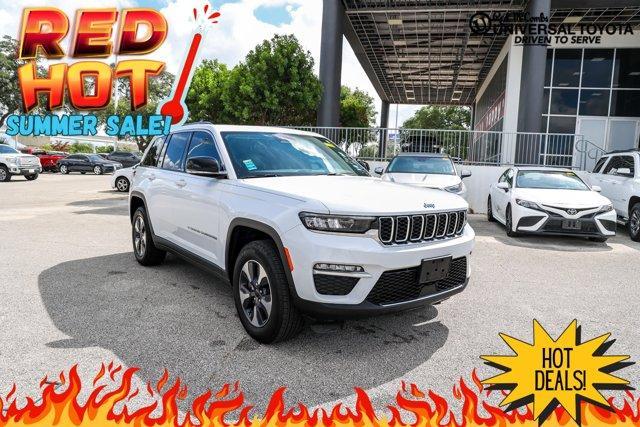 used 2023 Jeep Grand Cherokee 4xe car, priced at $33,295