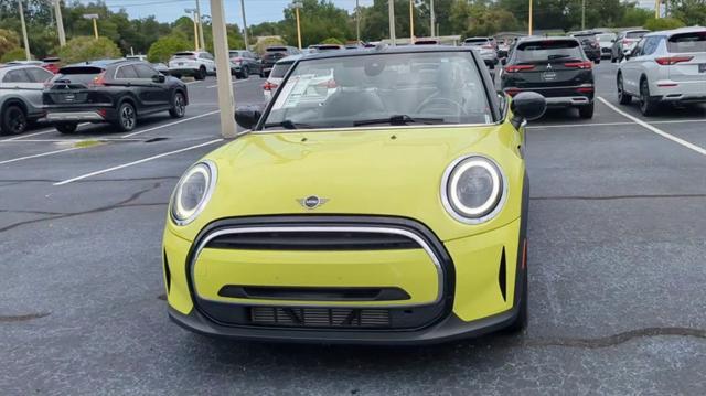 used 2022 MINI Convertible car, priced at $24,953