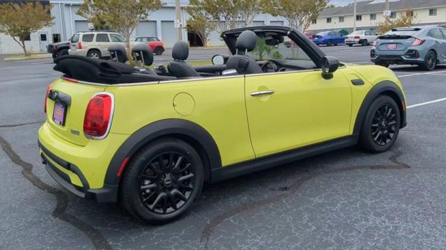 used 2022 MINI Convertible car, priced at $24,953