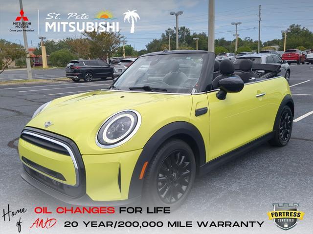 used 2022 MINI Convertible car, priced at $24,953