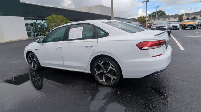 used 2021 Volkswagen Passat car, priced at $18,599