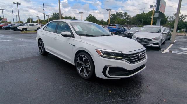 used 2021 Volkswagen Passat car, priced at $18,599