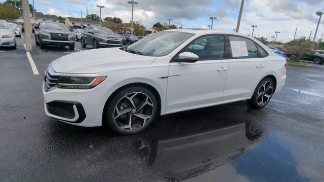 used 2021 Volkswagen Passat car, priced at $18,599