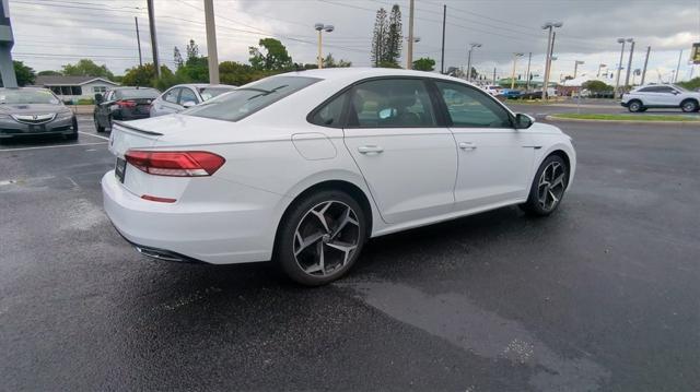 used 2021 Volkswagen Passat car, priced at $18,599