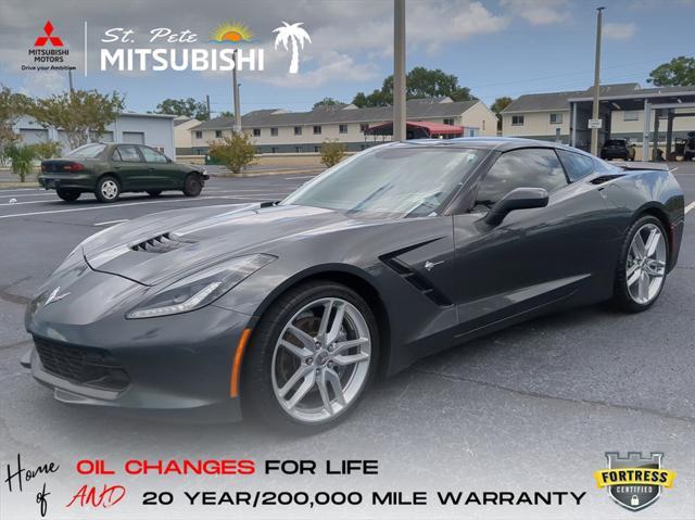 used 2018 Chevrolet Corvette car, priced at $43,615