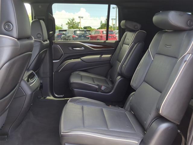 used 2022 Cadillac Escalade ESV car, priced at $64,535