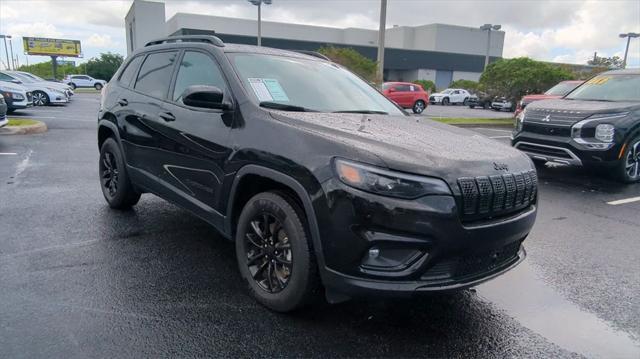 used 2023 Jeep Cherokee car, priced at $22,073