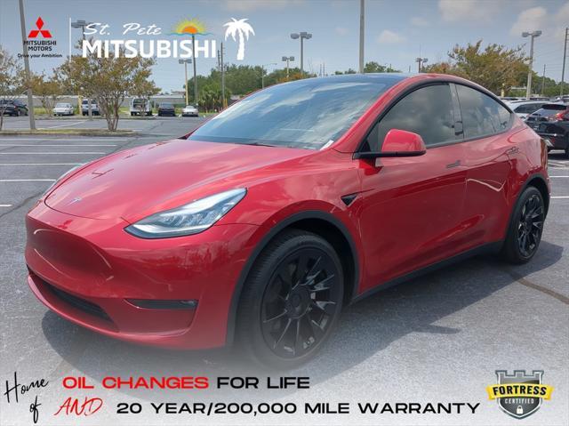 used 2021 Tesla Model Y car, priced at $27,928