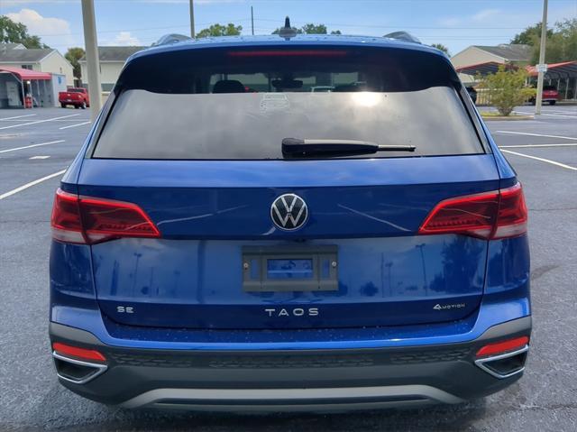 used 2023 Volkswagen Taos car, priced at $20,390