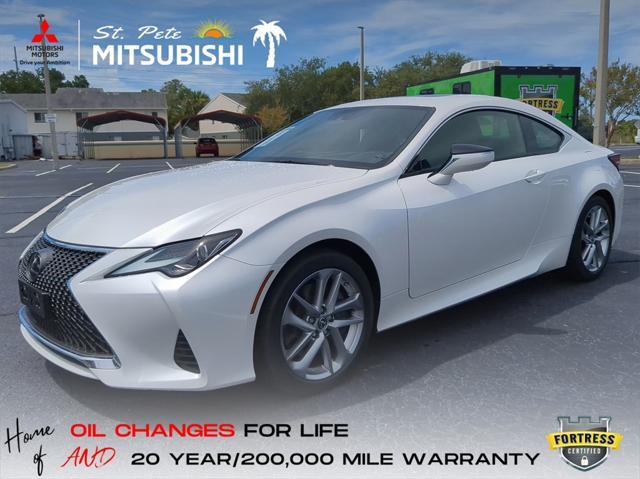 used 2021 Lexus RC 300 car, priced at $32,200