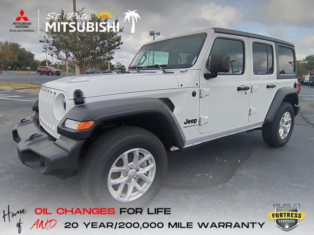 used 2023 Jeep Wrangler car, priced at $34,495