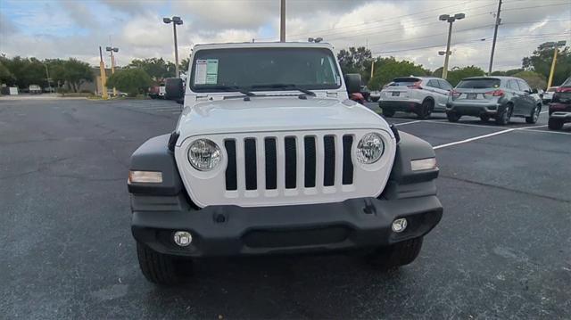 used 2023 Jeep Wrangler car, priced at $34,495