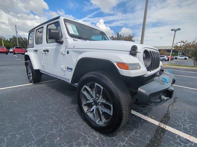 used 2024 Jeep Wrangler 4xe car, priced at $40,340