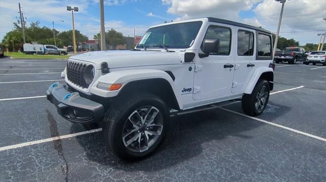 used 2024 Jeep Wrangler 4xe car, priced at $40,340