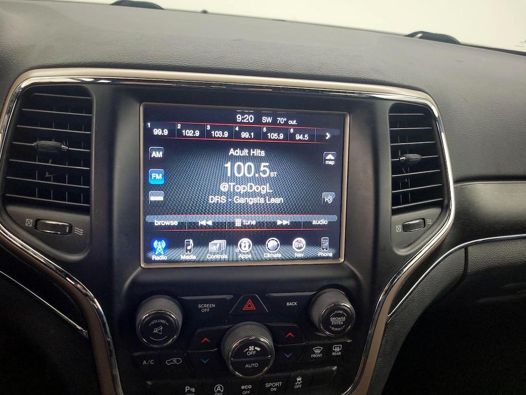 used 2017 Jeep Grand Cherokee car, priced at $15,998