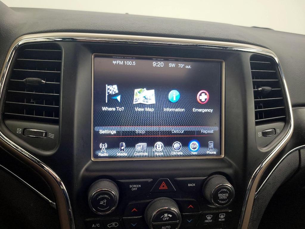 used 2017 Jeep Grand Cherokee car, priced at $15,998