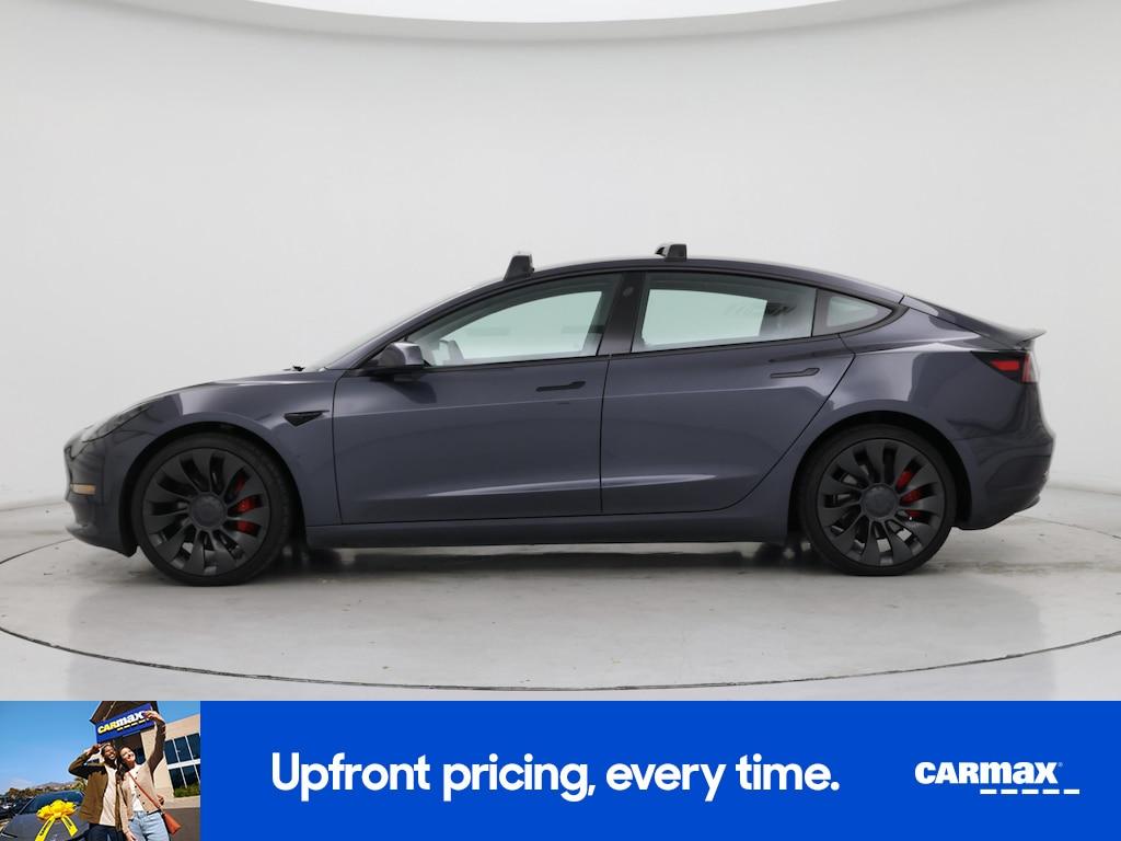 used 2023 Tesla Model 3 car, priced at $33,998