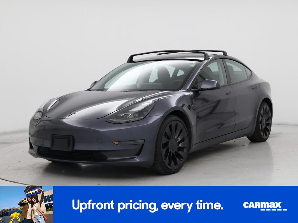 used 2023 Tesla Model 3 car, priced at $33,998