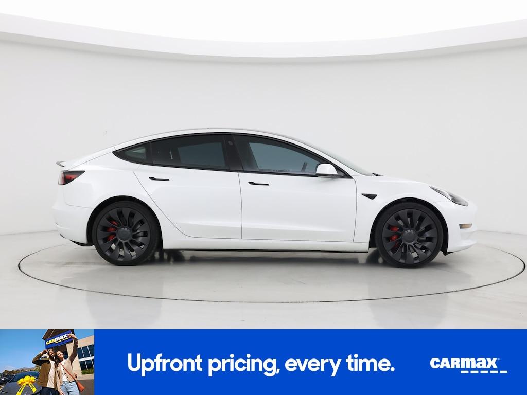 used 2023 Tesla Model 3 car, priced at $32,998