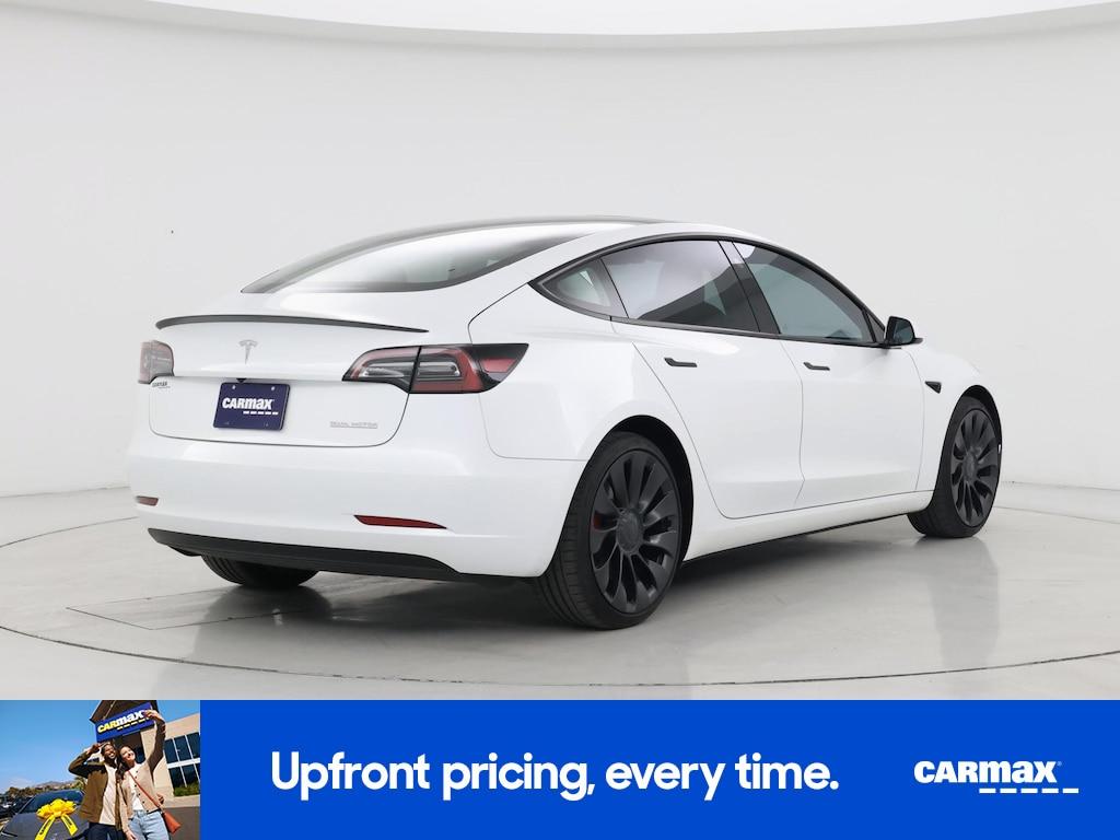 used 2023 Tesla Model 3 car, priced at $32,998