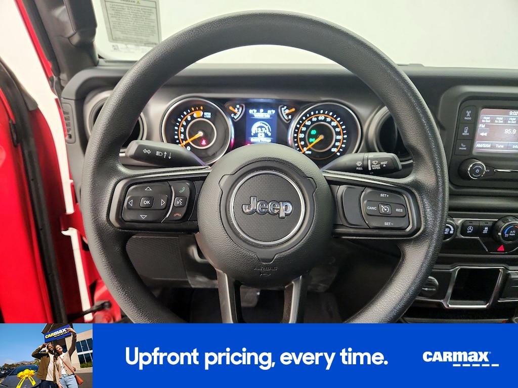 used 2021 Jeep Wrangler car, priced at $28,998