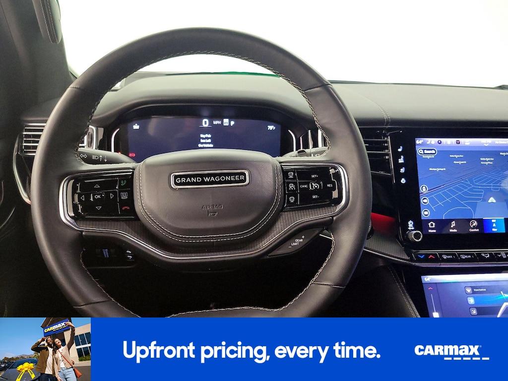 used 2023 Jeep Grand Wagoneer car, priced at $61,998