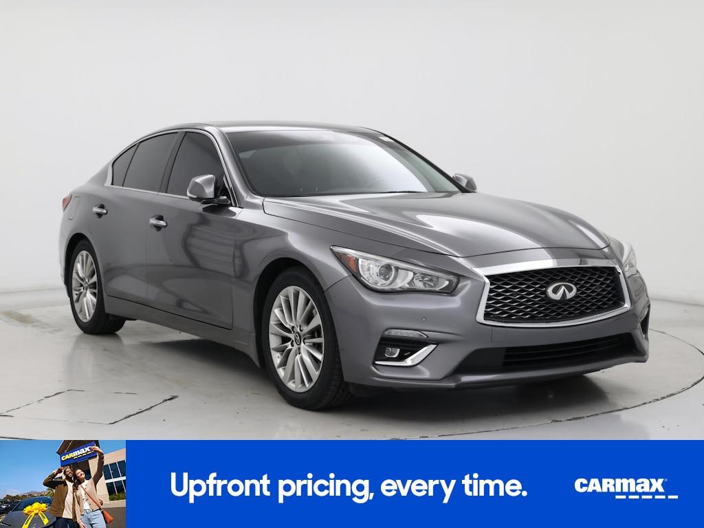 used 2021 INFINITI Q50 car, priced at $25,998