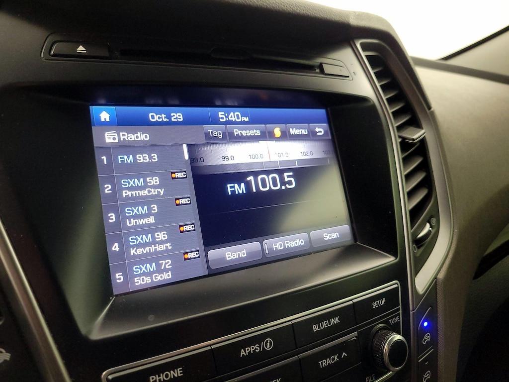 used 2017 Hyundai Santa Fe car, priced at $13,599