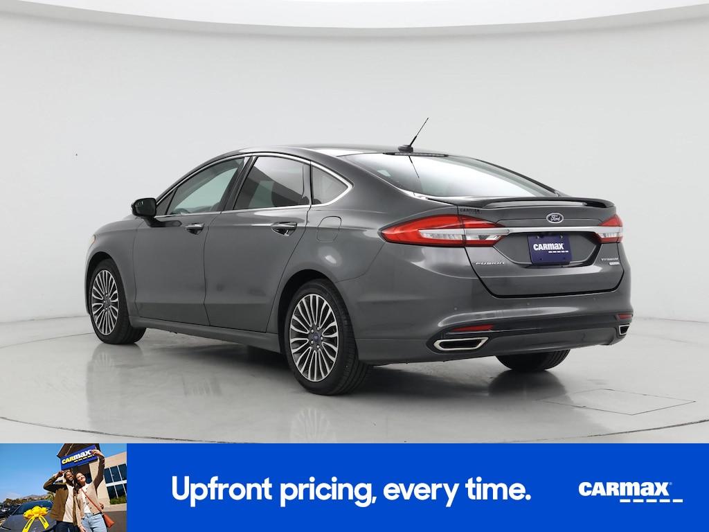 used 2017 Ford Fusion car, priced at $13,998