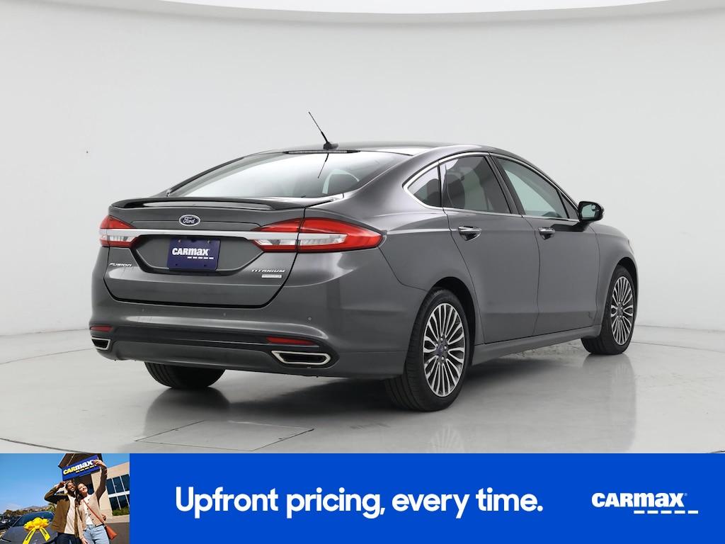 used 2017 Ford Fusion car, priced at $13,998