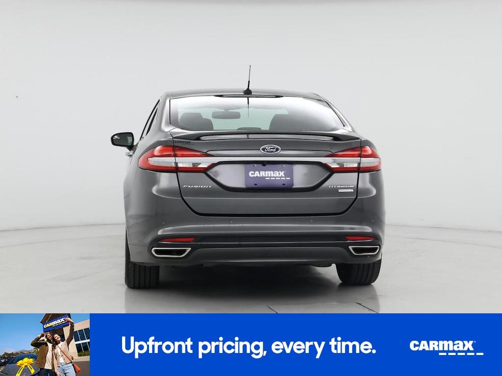 used 2017 Ford Fusion car, priced at $13,998