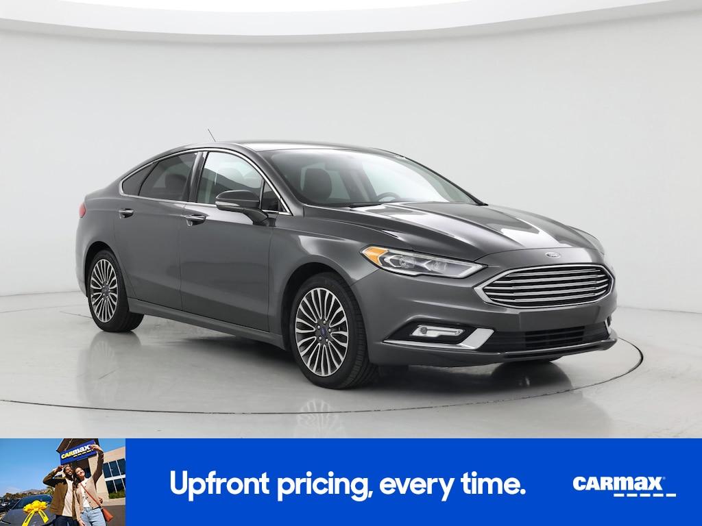 used 2017 Ford Fusion car, priced at $13,998