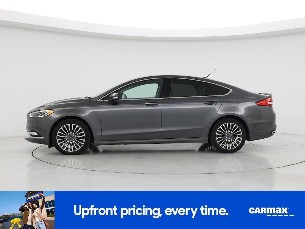 used 2017 Ford Fusion car, priced at $13,998