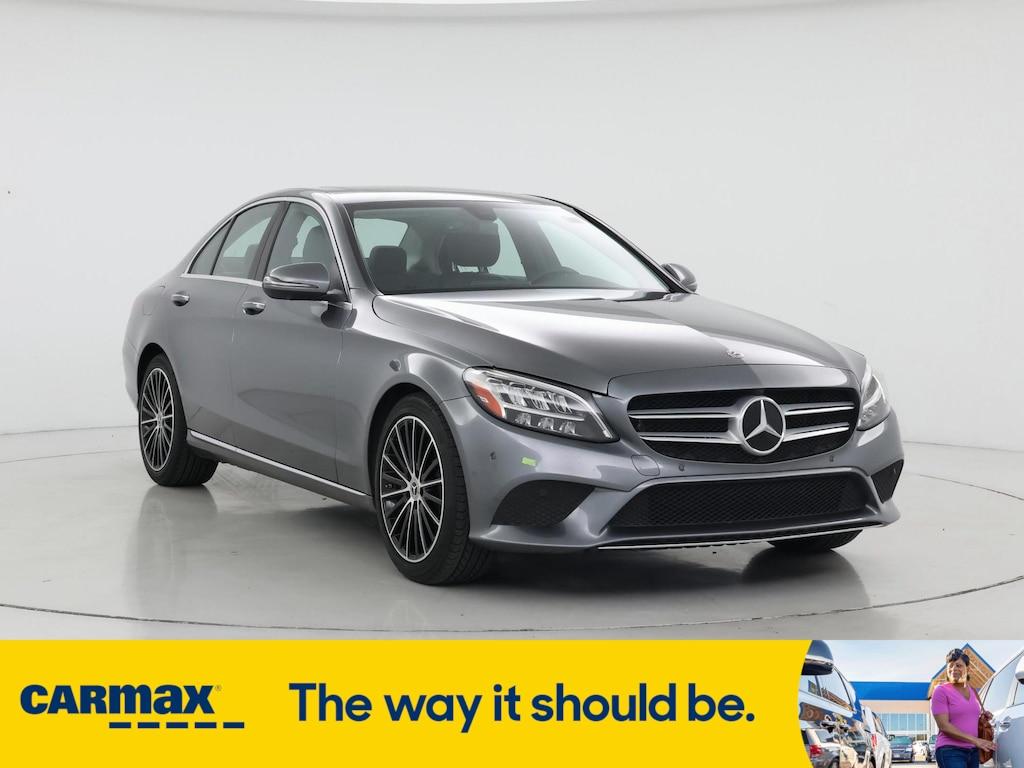 used 2021 Mercedes-Benz C-Class car, priced at $28,998