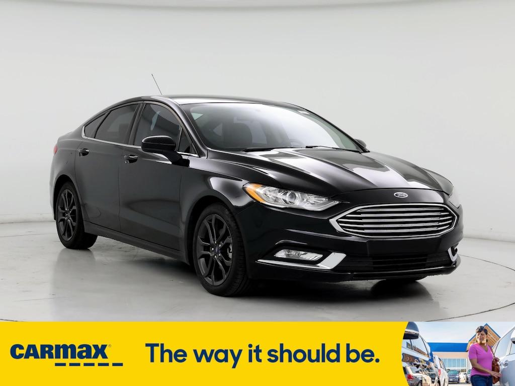 used 2018 Ford Fusion car, priced at $13,998