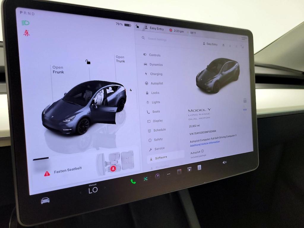 used 2022 Tesla Model Y car, priced at $32,998