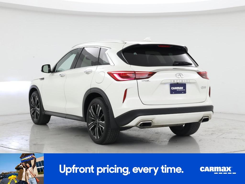 used 2021 INFINITI QX50 car, priced at $23,998