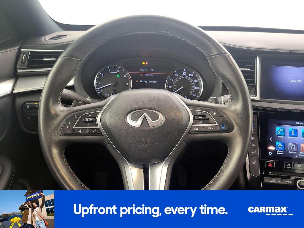 used 2021 INFINITI QX50 car, priced at $23,998