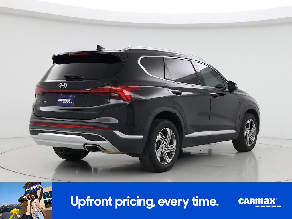used 2021 Hyundai Santa Fe car, priced at $19,998