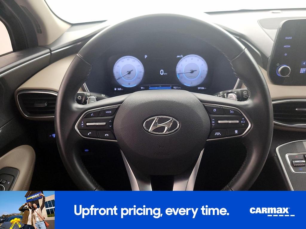 used 2021 Hyundai Santa Fe car, priced at $19,998