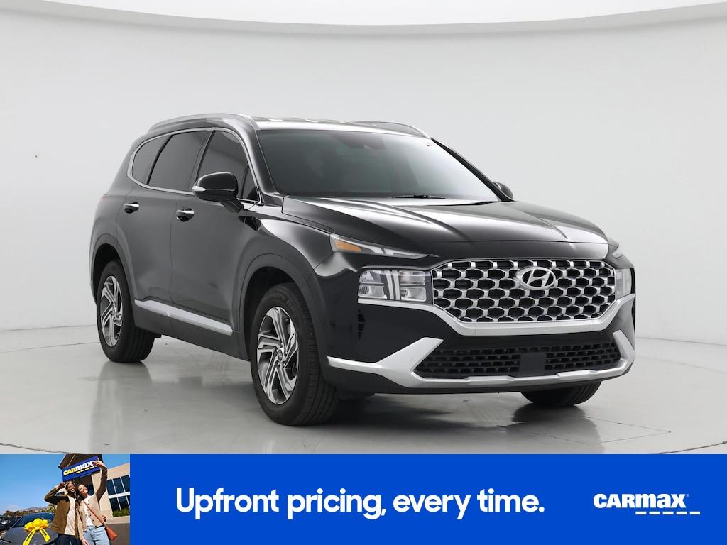 used 2021 Hyundai Santa Fe car, priced at $19,998
