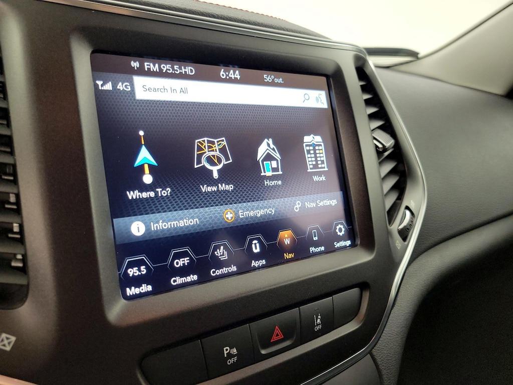 used 2021 Jeep Cherokee car, priced at $27,998