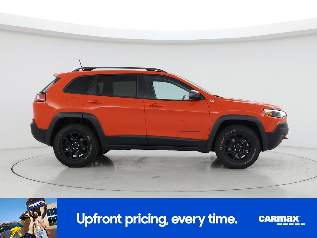 used 2021 Jeep Cherokee car, priced at $27,998