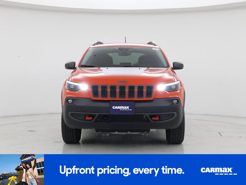 used 2021 Jeep Cherokee car, priced at $27,998