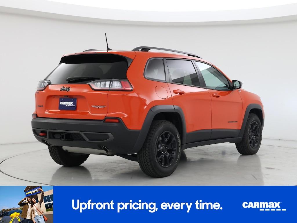 used 2021 Jeep Cherokee car, priced at $27,998