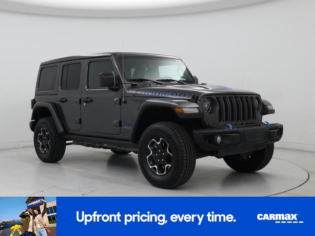 used 2021 Jeep Wrangler Unlimited 4xe car, priced at $31,998