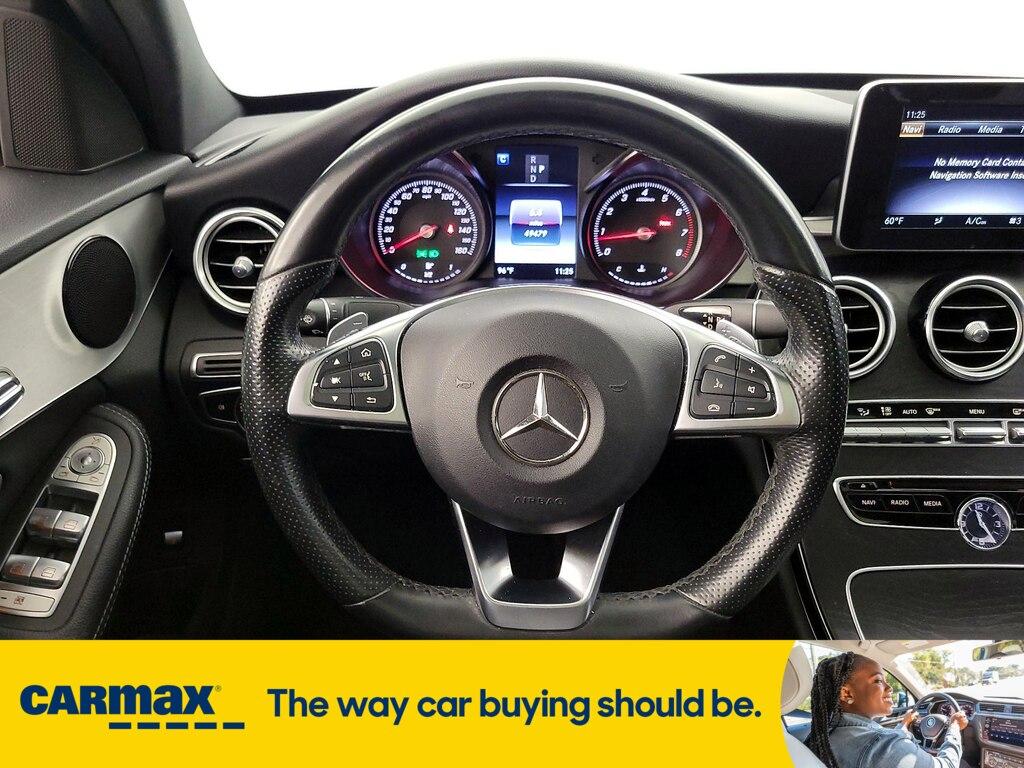 used 2018 Mercedes-Benz C-Class car, priced at $21,998