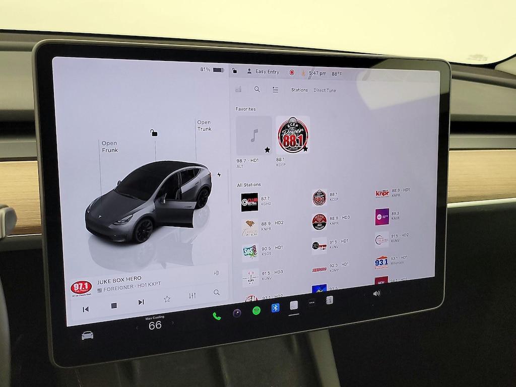 used 2025 Tesla Model Y car, priced at $38,998