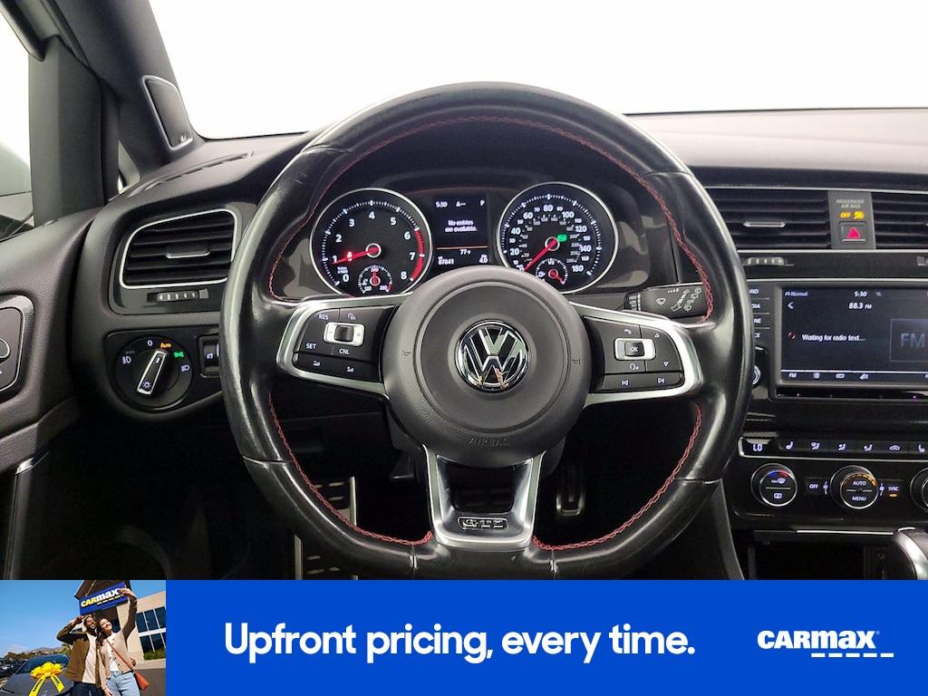 used 2016 Volkswagen Golf GTI car, priced at $17,998