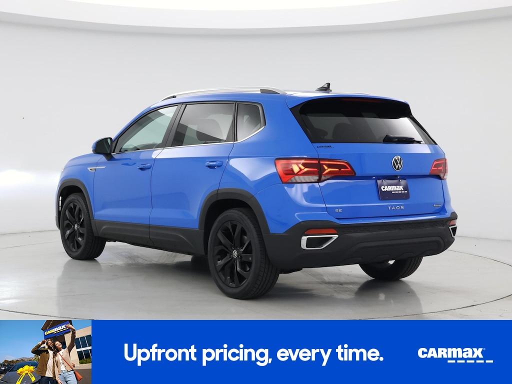 used 2023 Volkswagen Taos car, priced at $18,998
